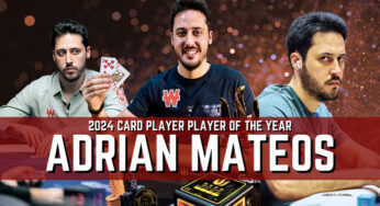 아드리안 마테오스, 2024 Card Player 올해의 선수(POTY) 수상!